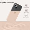 thumbnail image 3 of HSHDLDF iPhone 14 Case Phone Case iPhone 14 Slim Thin Fit Soft Silicone Gel Shockproof Protective Hard Bumper Drop Protection Girls Women Boys Men Cute iPhone 14 6.1" 2022 Cover De, 3 of 7