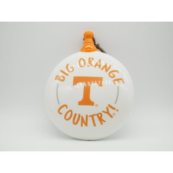 Tennessee Logo Ceramic Puff Ornament