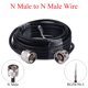 thumbnail image 1 of Cable Coaxial RG58/50-3 RF, 10M (32,8 pies), N/SMA/RP-SMA/UHF macho a N/SMA/RP-SMA hembra/macho, Cable de extensión para antena, 1 of 5