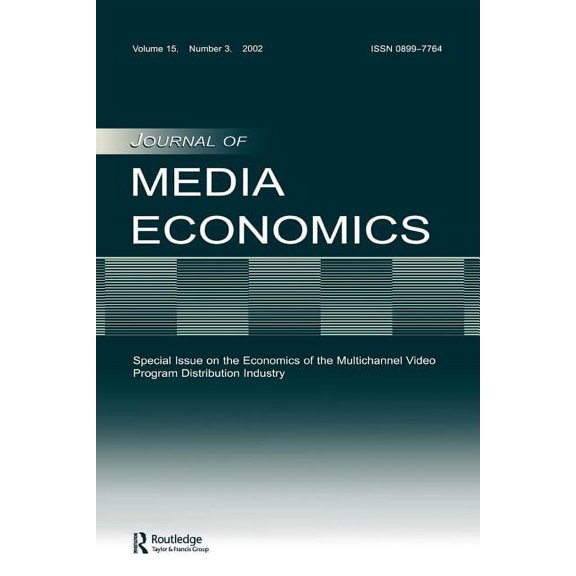Journal of Media Economics The Economics of the Multichannel Video Program Distribution Industry: A Special Issue of the journal of Media Economics, (Paperback)