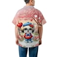 thumbnail image 5 of Happy Valentine’s Day Adorable Shih Tzu Puppy Holding Heart Balloon Hawaiian Shirt Breathable Summer Unisex Merch Lion Dog Lover Gifts - 00030, 5 of 6