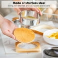 thumbnail image 3 of Molde Redondo para Pasteles ANGGREK Acero Inoxidable Reutilizable, 3 of 8
