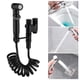 thumbnail image 1 of ¡Oferta de Lssam! Baño Productos para el baño Baño Fresh Juego de grifo de pared con rociador Langgi Toilet Companion con control de 1 entrada y 2 salidas Rociador de bidé de mano para inodoro, 1 of 8