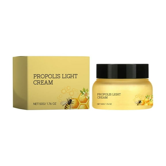 HHBEAUTY Full Fit Propolis Light Creaml, Propolis 64.5%, Hydrating Daily Day and Night Moisturiser, Korean Skin Care, Not Tested on Animals, Paraben Free