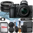 thumbnail image 1 of Nikon Z50 Mirrorless Camera with NIKKOR Z DX 16-50mm VR Zoom Lens + 32GB Memory Card + ZeeTech Accessory Bundle, 1 of 7