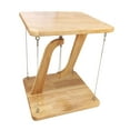 thumbnail image 2 of Mesa de tensegridad moderna rústica para educación temprana, juguete de escritorio, adorno para plantas Cuadrado, 2 of 9