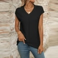 thumbnail image 5 of QUNYINEY Sleeveless Tank Top Women V Neck Solid Raglan Casual Tops Pullover Loose Knit Tank Tops, 5 of 7