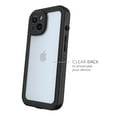 thumbnail image 6 of Body Glove Tidal Waterproof Phone Case for iPhone 15 - Black/Clear, 6 of 11