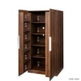 thumbnail image 4 of Kitchen Pantry Cabinet w/2 Doors & 12 Door Shelves, Large Food Cupboard Hutch w/5 Storage Shelves, 4 of 7