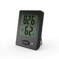 thumbnail image 5 of 3Pcs Digital LCD Thermometer Humidity Meter Temperature Indoor Hygrometer Clocks US SHIP, 5 of 11