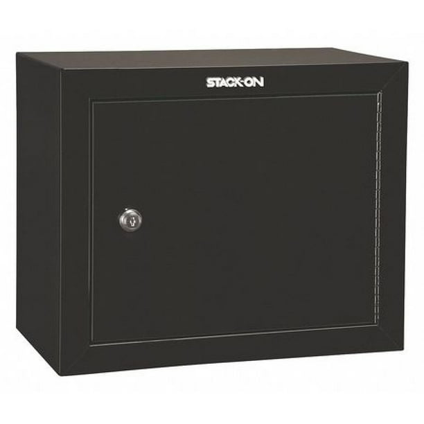 Stack On GCB900 Stackable Locking 18 Inch Steel Pistol and Ammo
