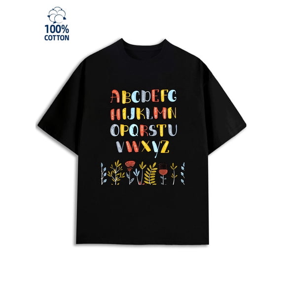 ABC Forest Tee mens 180G 100% Cotton black Funny Unisex Shirt Graphic Tee tshirts Vintage Unisex Shirt Graphic Tee tshirts Fashion Unisex Shirt Crewneck tshirts Casual Unisex Shirt Cotton tshirts