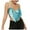 29#Light Blue, variant on Women Neck Rhinestone Crop Top for Women V Backless Chest Chain Tank Top Festival Rave Club Spaghetti Strap Tops Silver
