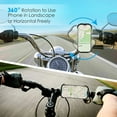 thumbnail image 5 of Manunclaims Universal Bike Phone Mount 360 Rotatable Phone Holder for Bike Silicone Motorcycle Phone Mount for iPhone 11/Pro/Xs Max/XS XR X/6S/7/8 Plus S20/S10/S9 4 0" 6 5" Phones, 5 of 8
