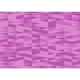 thumbnail image 1 of Ahgly Company Indoor Rectangle Patterned Violet Purple Area Rugs, 5' x 8', 1 of 1