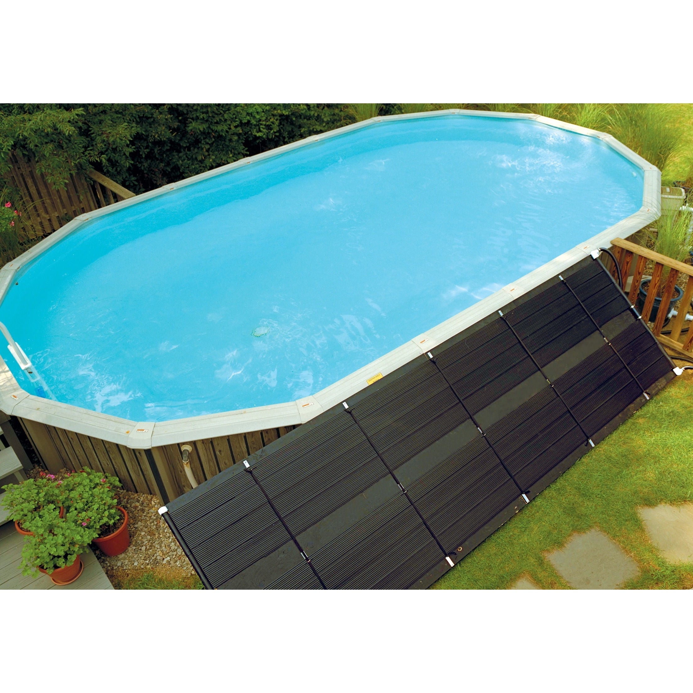 Smartpool Wws421p Sunheater Solar Pool Heater For Above Ground Pools Walmart Com Walmart Com
