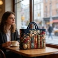 thumbnail image 2 of Vintage Quilted Tote Bag Women Lightweight Travel Bag Purse Shoulder Tote Bag For Shopping Grocery & Beach Bag, 2 of 4
