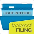 thumbnail image 2 of Pendaflex 415215BLU Reinforced Hanging File Folders- Kraft- Letter- Blue- 25/Box, 2 of 7
