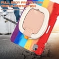 thumbnail image 3 of iPad Air4 2020/Air5 2022 Case iPad Pro11 case 4th/ 3rd / 2nd Generation 360°Rotatable Stand Shoulder Strap Pencil Holder Heavy Duty Shockproof Silicone Protective Case, 3 of 8