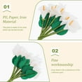 thumbnail image 3 of 144pcs Mini flores artificiales Ramos de flores encantador decoraciones florales Flower Flower DIY Suministros, 3 of 7
