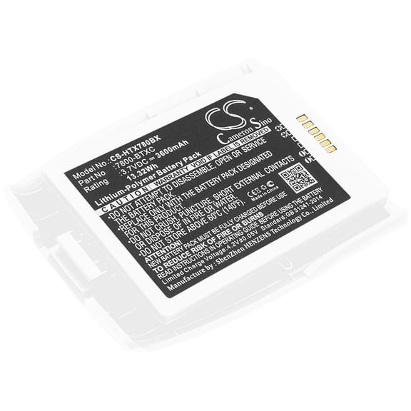 7800-BTXC, 7800-BTXC-1 Battery for Honeywell Dolphin 7800 (White), 3600mAh - sold by smavco