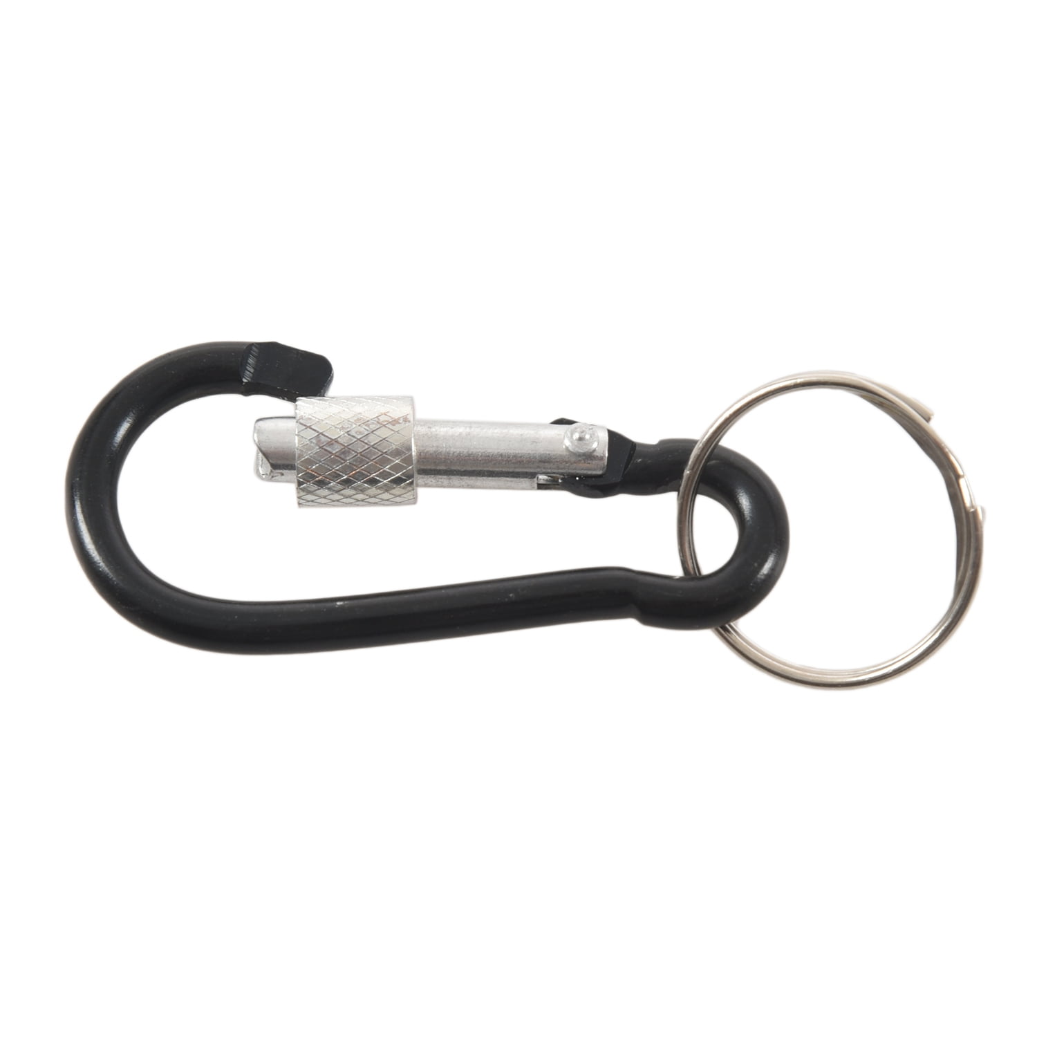 6cm Aluminum Alloy Carabiner Camping Outdoor Tool Keychain Clip Travel Snap Hook 
