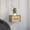 Beige, variant on Floating End Table | Secure Wall Mount for Bedroom Use | Particle Board Main Material | Compact and Space-Saving