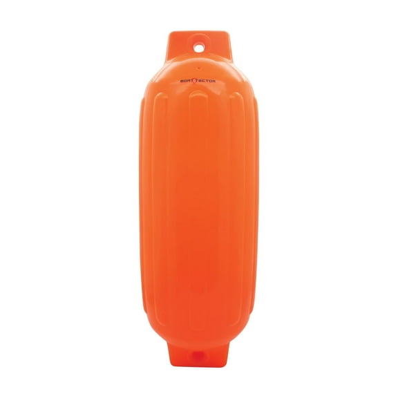 Extreme Max 3006.7699 BoatTector Inflatable Fender - 8.5" x 27", Neon Orange