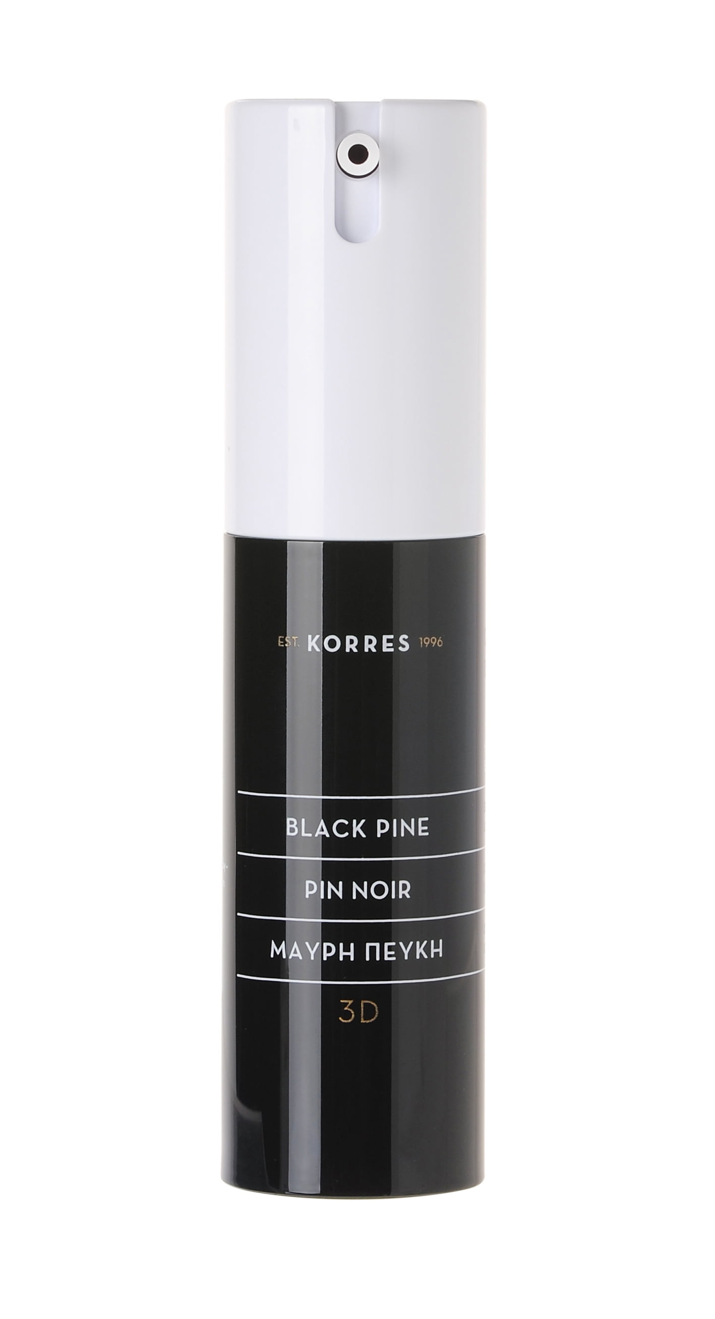 korres black pine dark circles