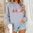 thumbnail image 2 of Christmas Sweatshirt for Womens Fashion Crewneck Christmas Printed Pullover Top Winter Long Sleeve Sweaters Loose Plus Size Blouses Tops, 2 of 6