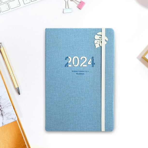 Stay Organized in Style: 2025 A5 Leather Planner with Calendar & Monthly Index