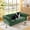 Olive Green+Foam+Linen+MDF, variant on HMYG Elegant rectangular pet bed for big and oversized dogs,durable elevated dog sofa bed,comfortable dog sofa,modern and fashionable linen fabric dog sofa-OLIVE GREEN