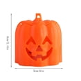 thumbnail image 2 of Halloween Decorations Pumpkin Candle Light Decoration Prop, Flameless Pumpkin Candle Decor for Halloween Parties, Festive Fall Decorations for Home, Easy to Place Anywhere, 2 of 7