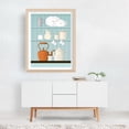 thumbnail image 3 of Vintage Kitchen Illustration - Digital Art Kitchen Decor Vintage Farmhouse Rustic Floral Pastel Unframed Wall Art Print 24 x 32 inches, 3 of 4