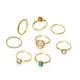 thumbnail image 2 of Anillos para mujer, regalos para mujer, juego de 8 anillos de colores para dedos., 2 of 5