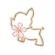 thumbnail image 2 of Broche Femenino Ganfancp Flor Ahuecada Wangxingren Perro Exquisito Lindo Temperamento Pin, 2 of 7