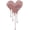 D, variant on Love Heart Beaded Patches DIY Rhinestone Sewing Appliques Beading Crystal Tassel Fringe Fabric Badge Garment Bags Repair Decor