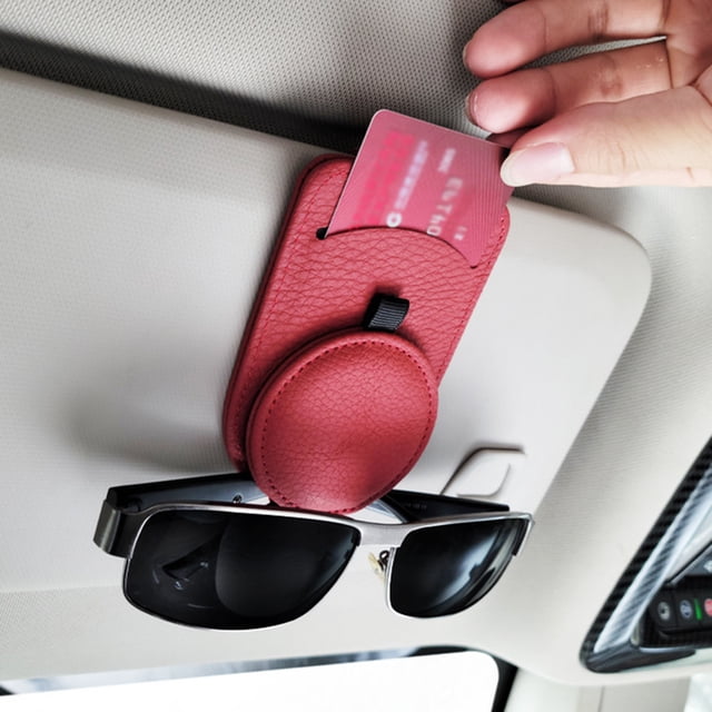 Soporte magnético para gafas de sol para visera de coche, soporte magnético universal para gafas de coche, soporte para gafas de coche, calidad inigualable