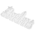 thumbnail image 5 of Christmas Silicone Resin Mold, Multi Purpose 3D Letter Molds Resin For Gift For Holiday Decorations For DIY ANGGREK Cocina, Decoración y Otros, 5 of 5