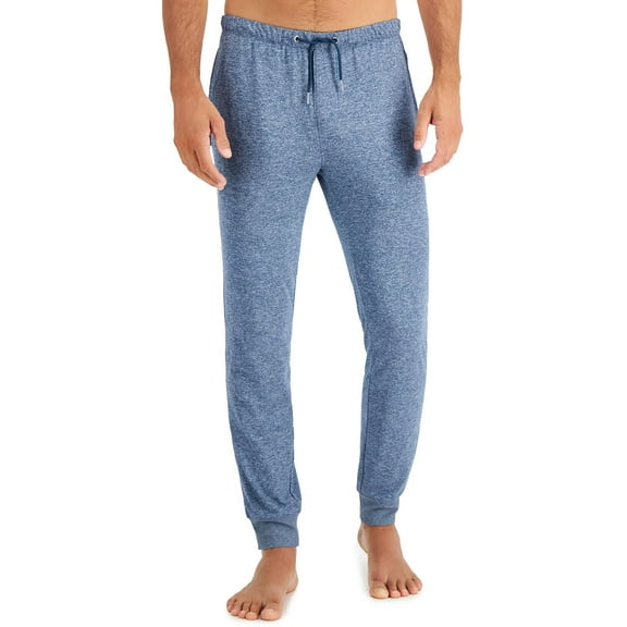 Alfani Mens Wicking Heathered Joggers Sweatpants