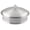Silver/Matte, variant on Mayur Exports Communion Ware Holy Wine Communion Tray with a Cover - Stainless Steel (Shiny Mirror)