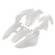 thumbnail image 2 of Kits de guardabarros de carenado de motocicleta Macarena para CRF50 110c 125cc color blanco, 2 of 8