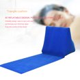 thumbnail image 1 of Cojín inflable de PVC para acampar al aire libre saco de Likrtyny dormir para playa colchón de aire para tomar el sol esterilla triangular almohadilla de Picnic para, 1 of 8