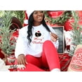 thumbnail image 3 of Merry Christmas Santa Black Girl Sweatshirt, Melanin Christmas, Black Girl Christmas, Afro Woman Christmas Shirt, Equality Shirt, BLM Shirt, 3 of 8