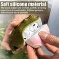 thumbnail image 4 of JKCCZLL Novel Frog Airpod Case Wireless Earphone Protector Cover for Air Pods 4 for Air Pods Pro 2 3 Ugly Toad Earbuds Cases Creative Animals Soft Anti-Scratch Protectors,Unique Gift,orange, 4 of 7