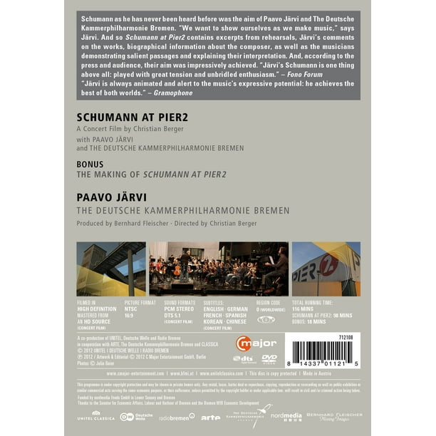 Signed by PAAVO JÄRVI Schumann at Pier 2 A Concert Film
