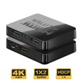 thumbnail image 1 of EZONEDEAL HDMI Splitter 1 In 2 Out 4K HDMI Splitter 1 To 2 Amplifier For Full HD 1080P 3D, 1 of 4