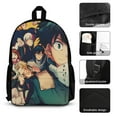 thumbnail image 3 of Izuku Midoriya Deku My Hero Academia Backpack With Lunch Bag Pencil Case Pen Bag Satchel Daypack 3 Pieces Set, 3 of 6