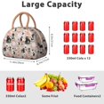 thumbnail image 3 of Sweet Cat Lunch Bag – Adorable Pattern for Funny and Loving Cat Enthusiasts, 3 of 4