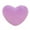 Purple, variant on geerera Heart Shaped Throw Pillow, Plush Decorative Cushion for Couch & Bed, Soft Love Heart Pillow for Living Room, Bedroom, Valentine's Day Gift